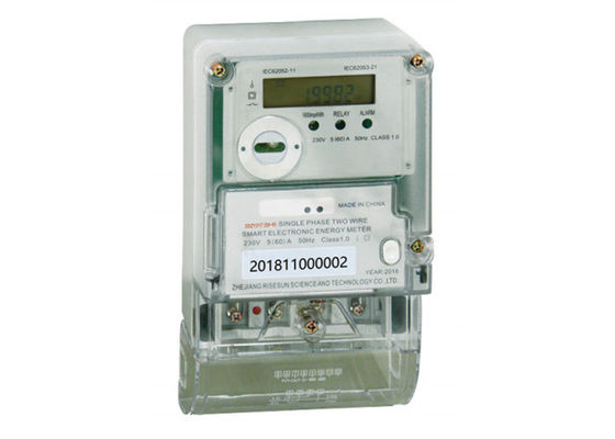 4 Tariffs 240V Single Phase Smart Energy Meter Class 1 Accuracy 20 80 A 10 100 A