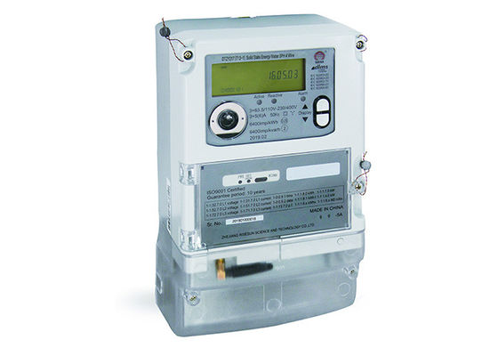 RS485 RS232 Amr 3 Phase Smart Energy Meter Accuracy Class 0.2s IEC 62056 61