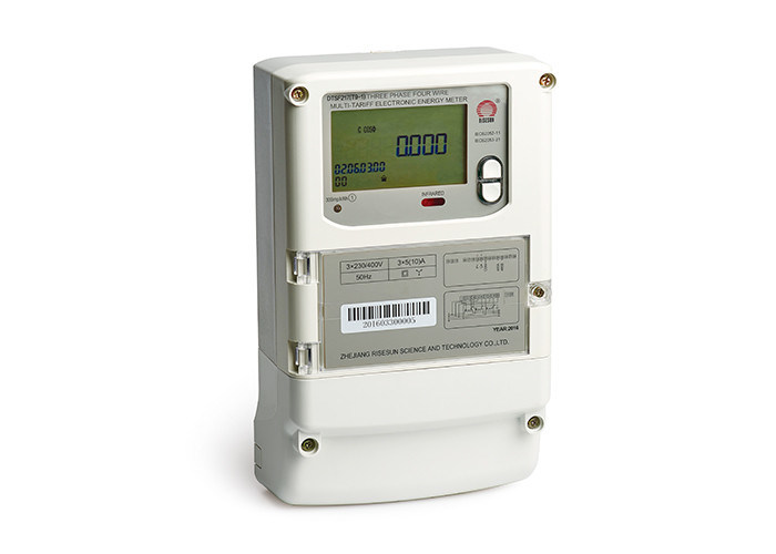 3 Phase Import Export Energy Meter Accuracy Class 0.2s 0.5s Multi Tariff