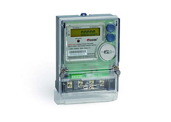 RF LoRa GPRS PLC Ami Meters Electric Single Phase Advanced Meter