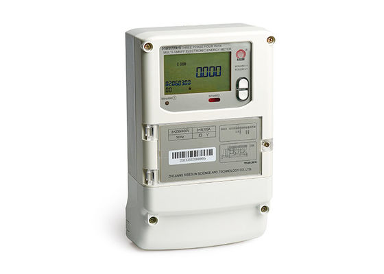 Class 0.5S Digital 3 Phase 4 Wire Energy Meter Connection With Ct 3×220 380V