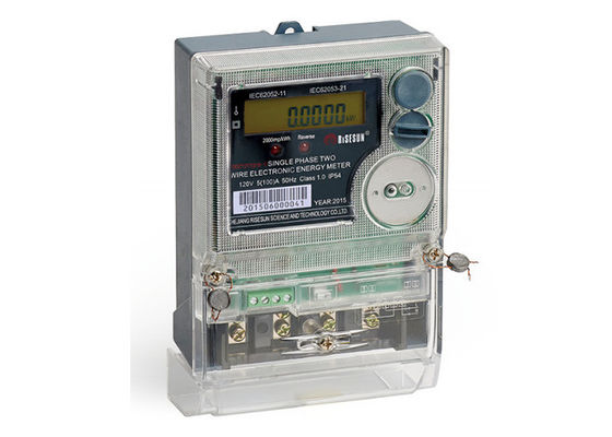 IEC 62053 23 5 20 A Multi Rate Electricity Meter 1 Phase 2kw Electric Meter