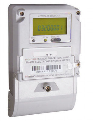 Single Phase Smart AMI Energy Meter With Operation Voltage 0.8un To 1.2un