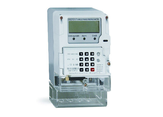 IEC 62055 51 Keypad AMI Electric Meters For Landlords 5 60 A 10 80 A