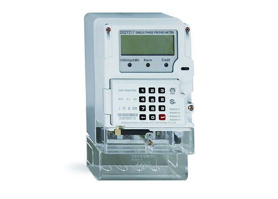 Iec 62053 Part 23 Ami Utility Meters STS Single Phase Prepayment Electric Meters