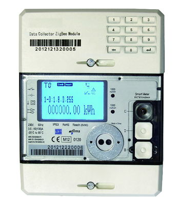Electric Smart KWh Meter 1 Phase 2 Wire Smets1 Smets2 Electricity Meter