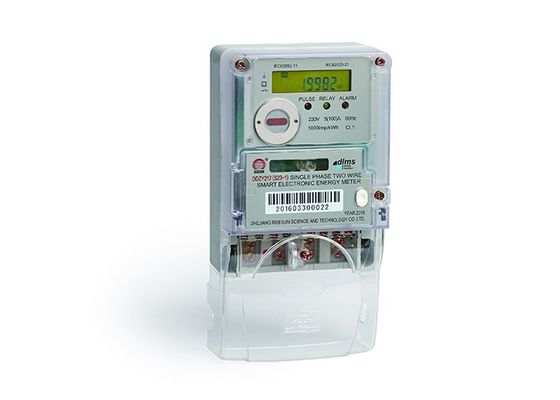 1 Fase Smart KWh Meter With LCD Display IEC 62056 42 Protocol 5 60 A 5 100 A