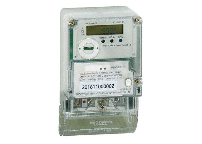 230V 10 60 A Ami Smart KWh Meter Single Phase CT Connection 1.5 6 A